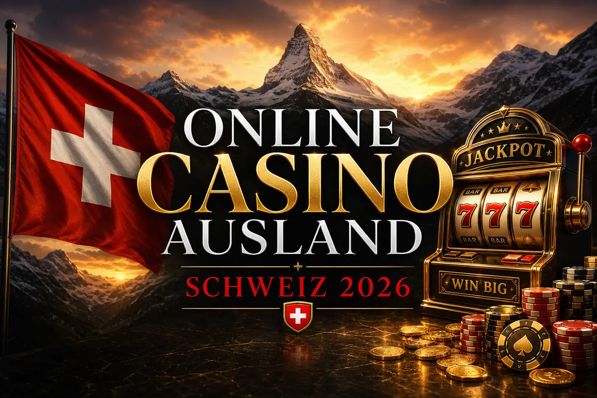 Online Casino Ausland Schweiz 2026 – Topliste der besten ausländischen Online Casinos